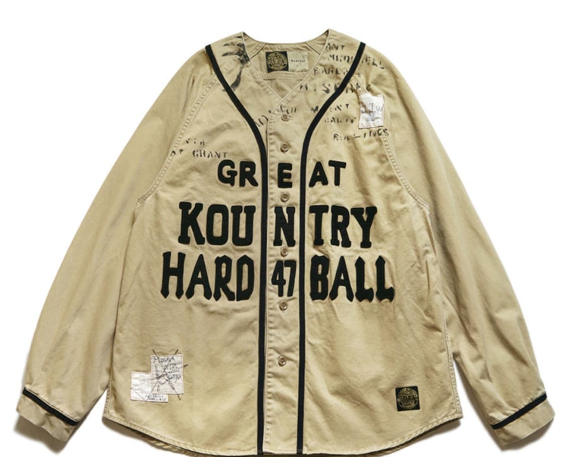 캐피탈 베이스볼 셔츠 자켓 4사이즈 삽니다. 상품이미지1