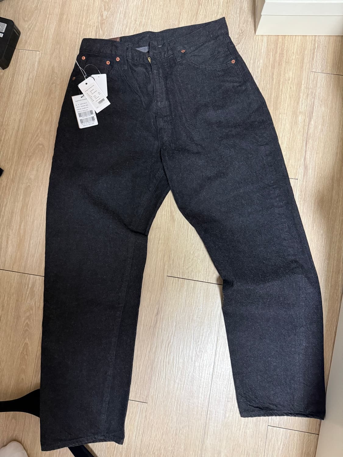[32] 캡틴선샤인 5P zipper front denim pants 상품이미지2