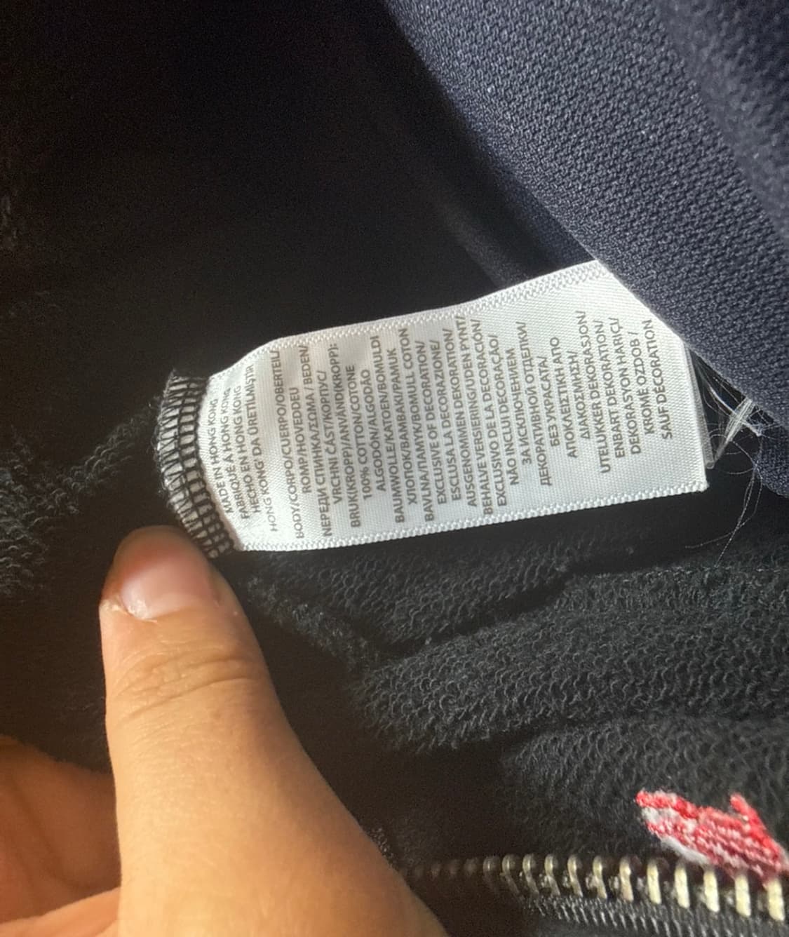 폴로 랄프로렌 후드집업 블랙 상품이미지4