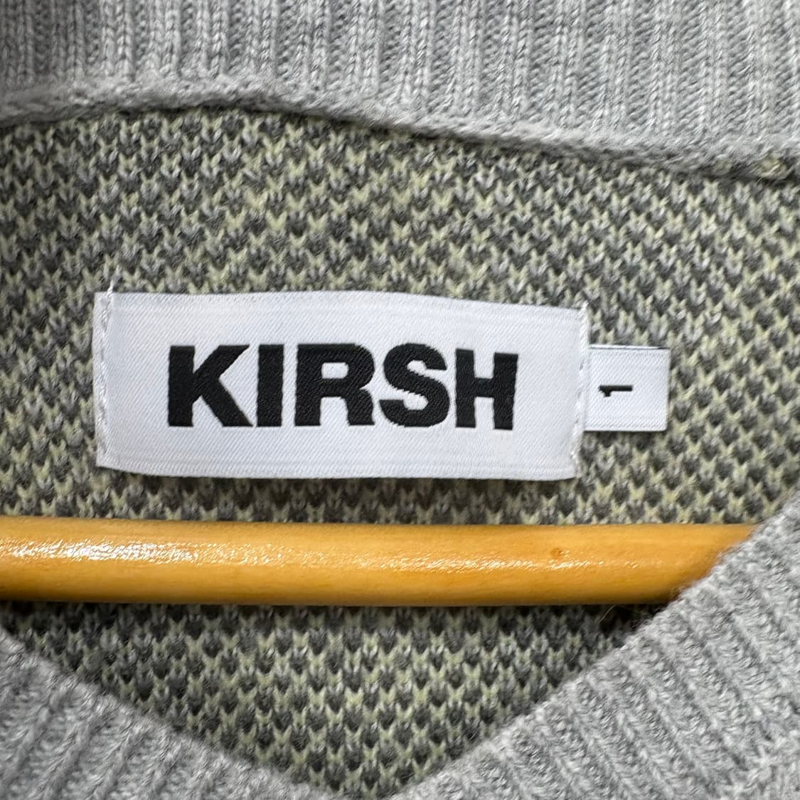 키르시 아가일 니트 상품이미지4