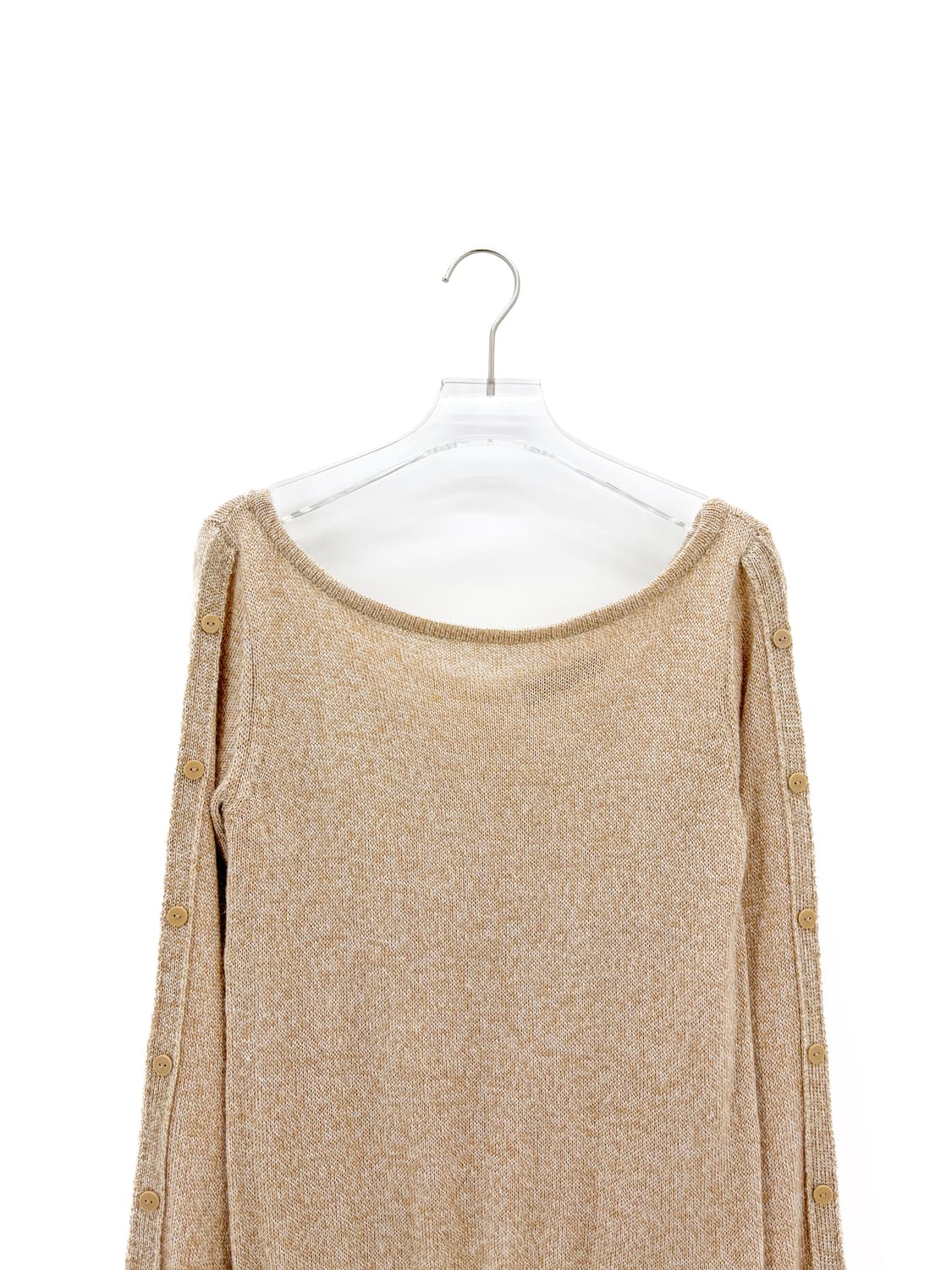 빈티지 슬리브 버튼 니트 상품이미지3