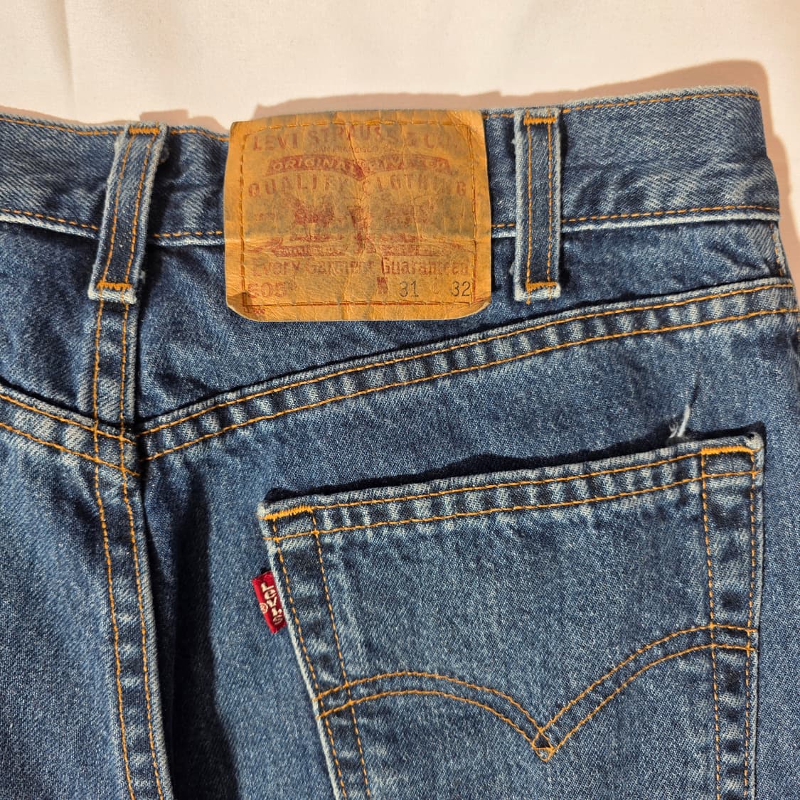 [W31L32]00s 리바이스 USA 505 레귤러핏 데님팬츠 상품이미지7