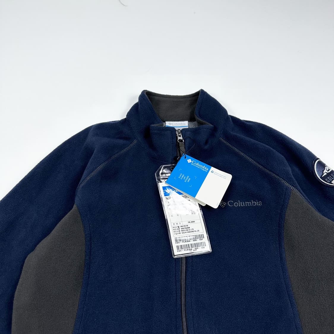 컬럼비아 마운틴 네이비 후리스 자켓 (L 여성추천) 상품이미지1