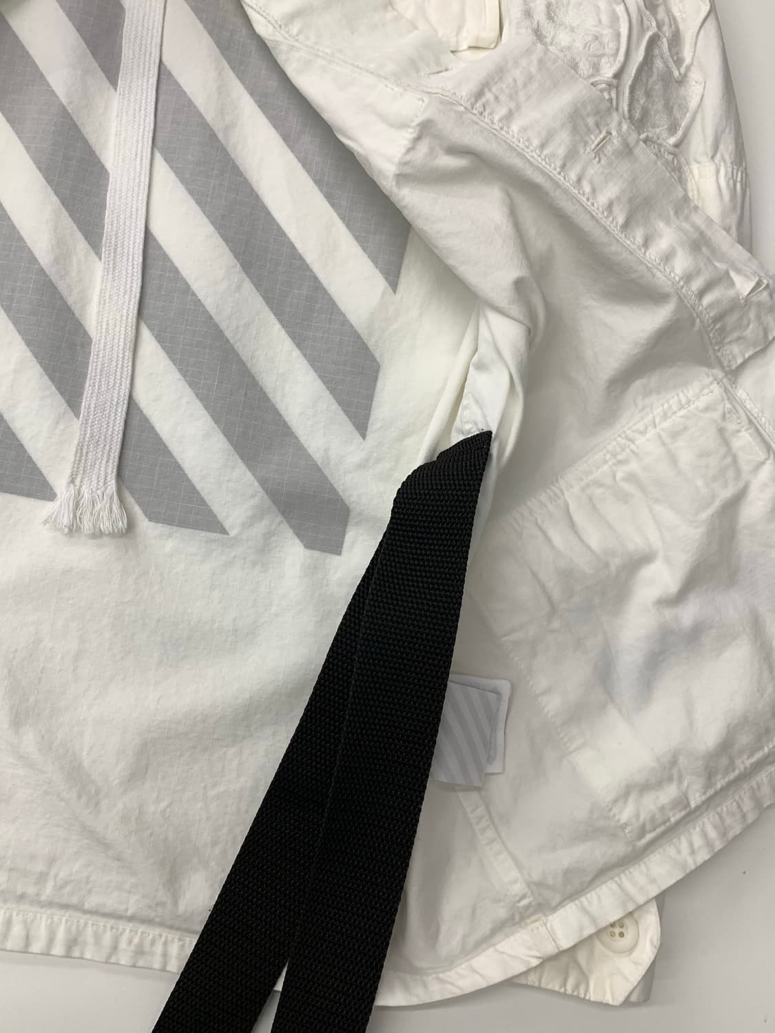 Off white 오프화이트 화이트 패치 DBU 자켓 상품이미지7
