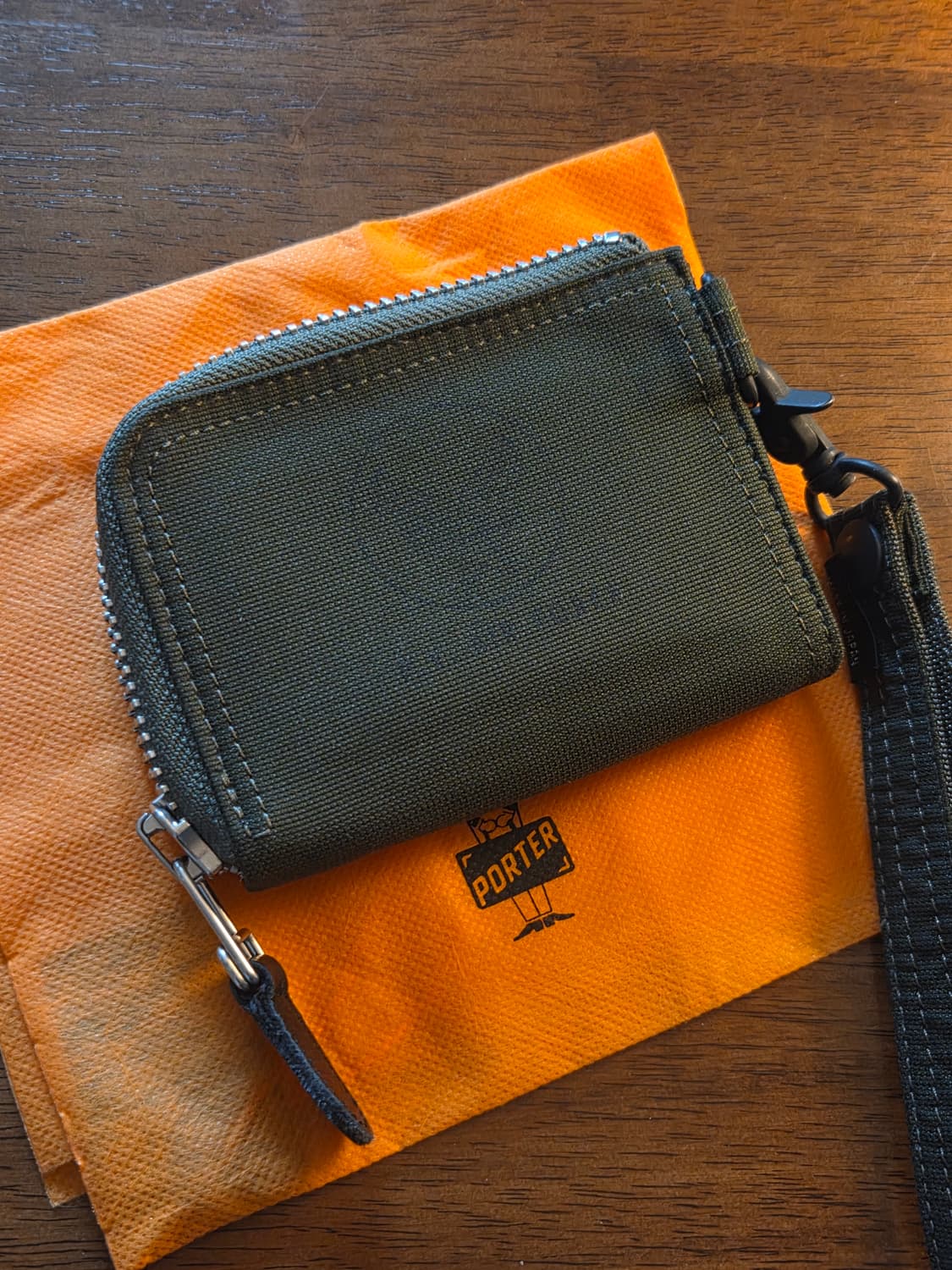 요시다포터 플라잉 에이스 멀티월렛 올리브 상품이미지3