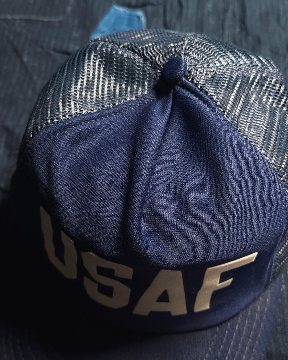 80-90‘s Sears 'The Winner' USAF 메쉬 트러커캡 상품이미지2