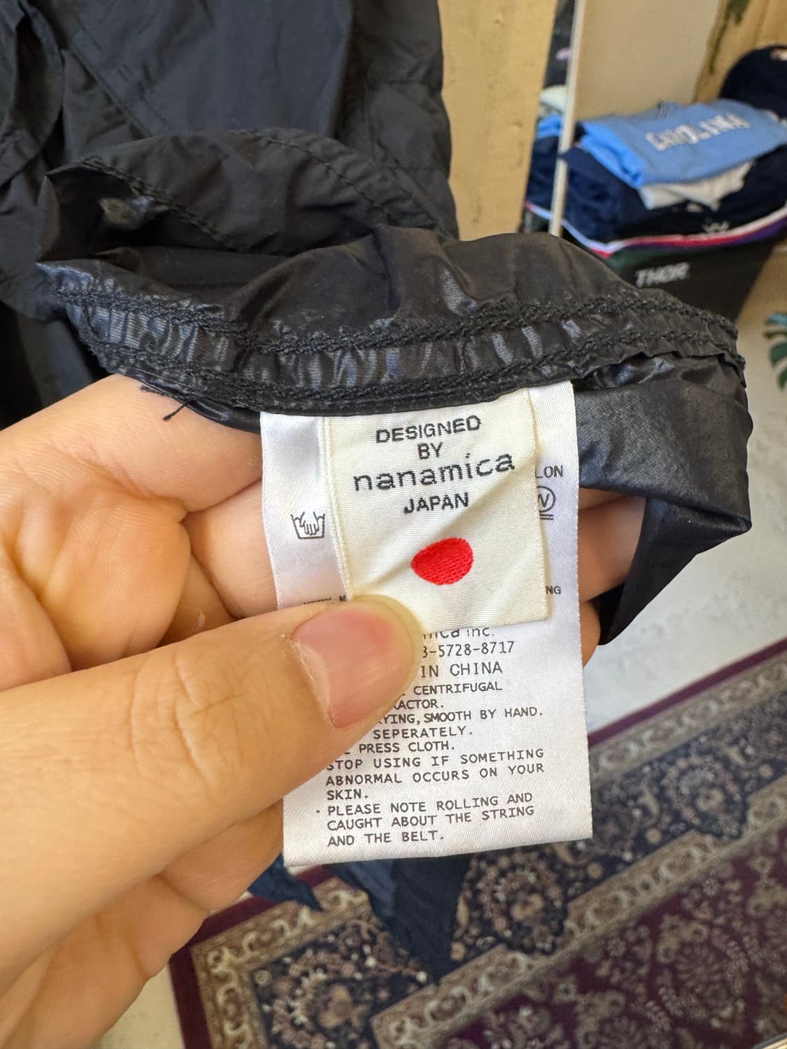 Nanamica packable shell fish tail coat 상품이미지4