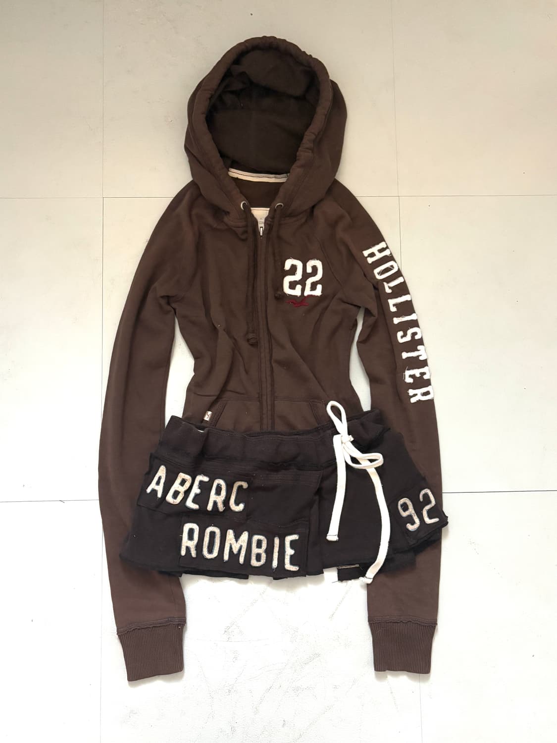 • Brown Holister Two-Way Hooded Zip-Up & 상품이미지1