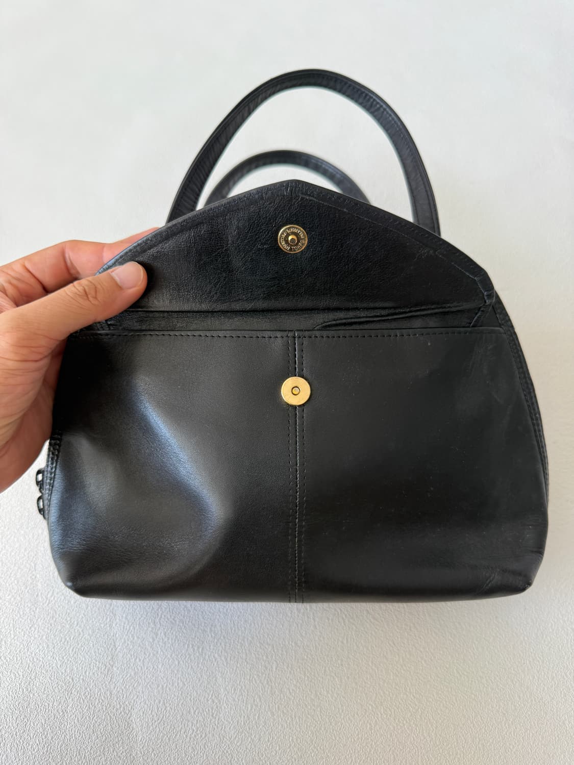 Pre owned 레더 토트백 상품이미지6