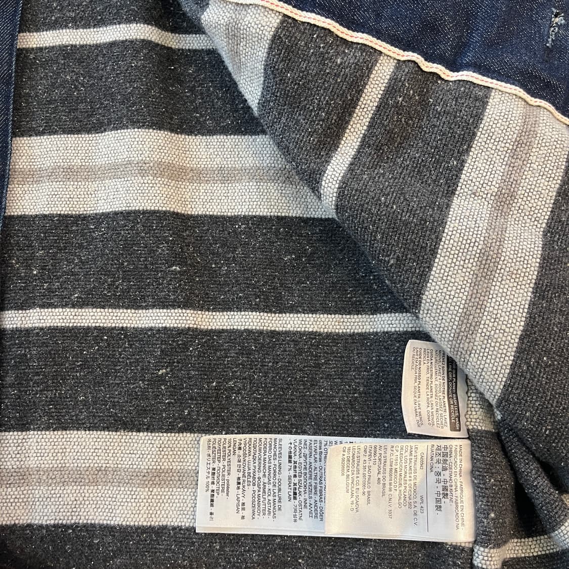 Levi's 콘밀 셀비지 초어자켓 상품이미지7