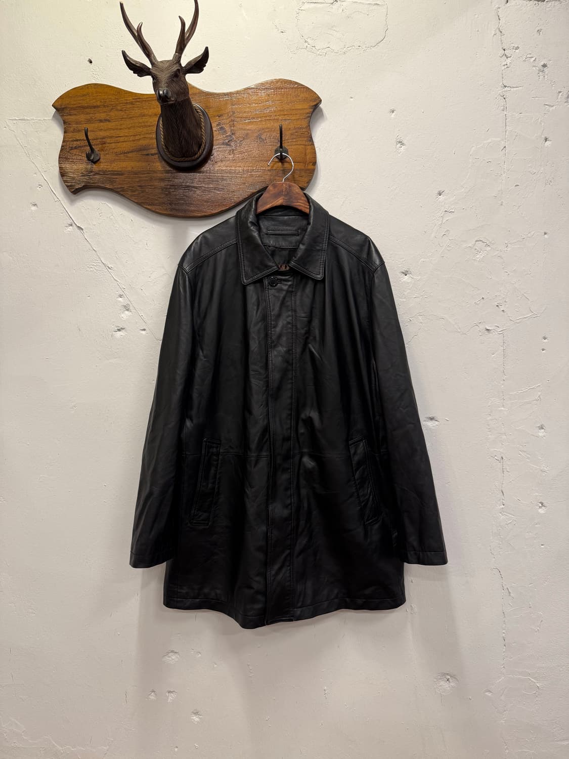 (LL) Balmain 발망 Paris Vintage Leather C 상품이미지1