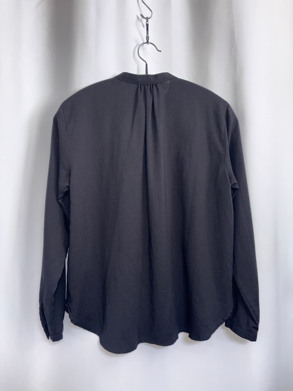 블랙 블라우스 상품이미지4