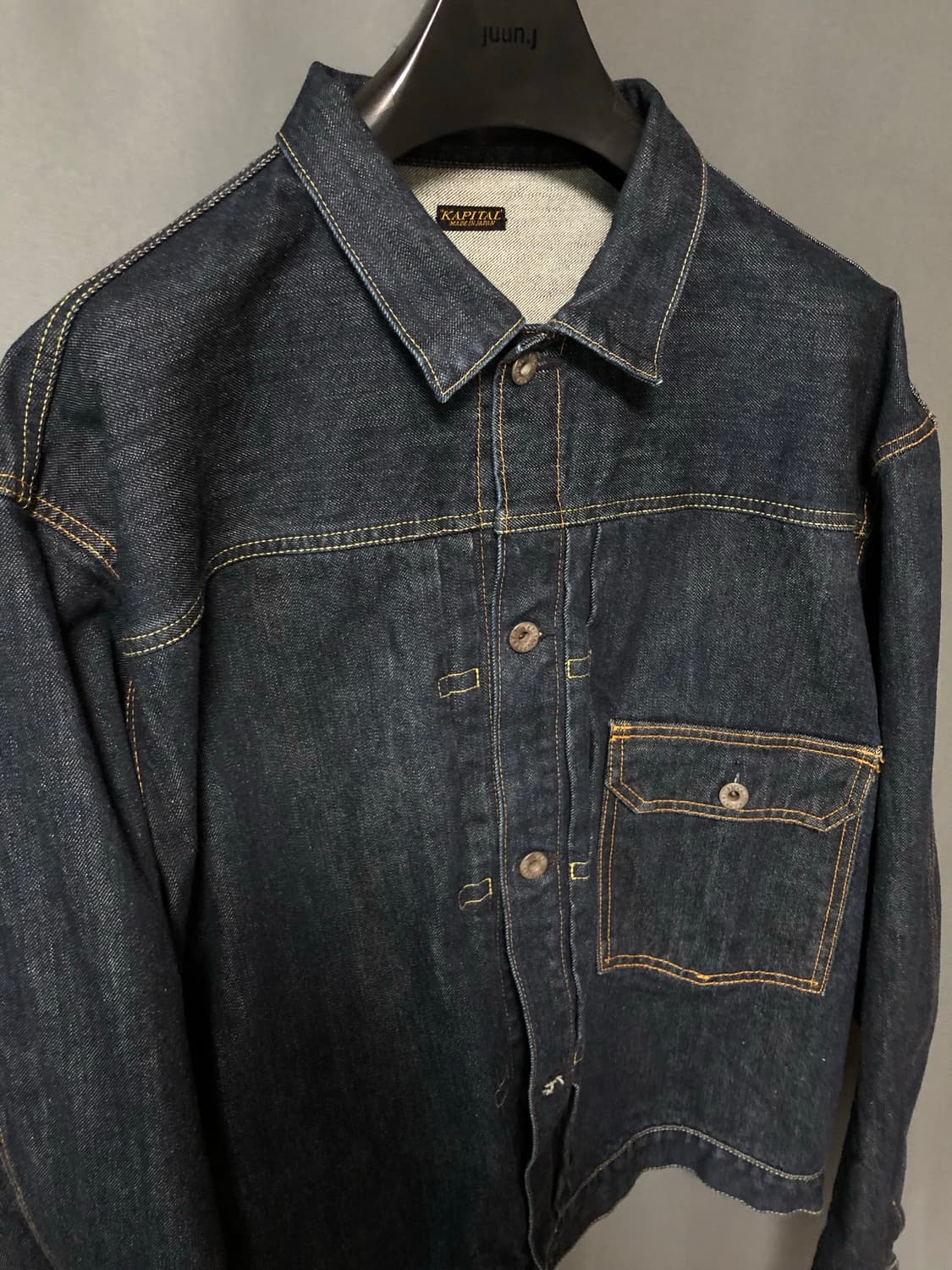 캐피탈 14oz 1st 데님자켓 상품이미지5