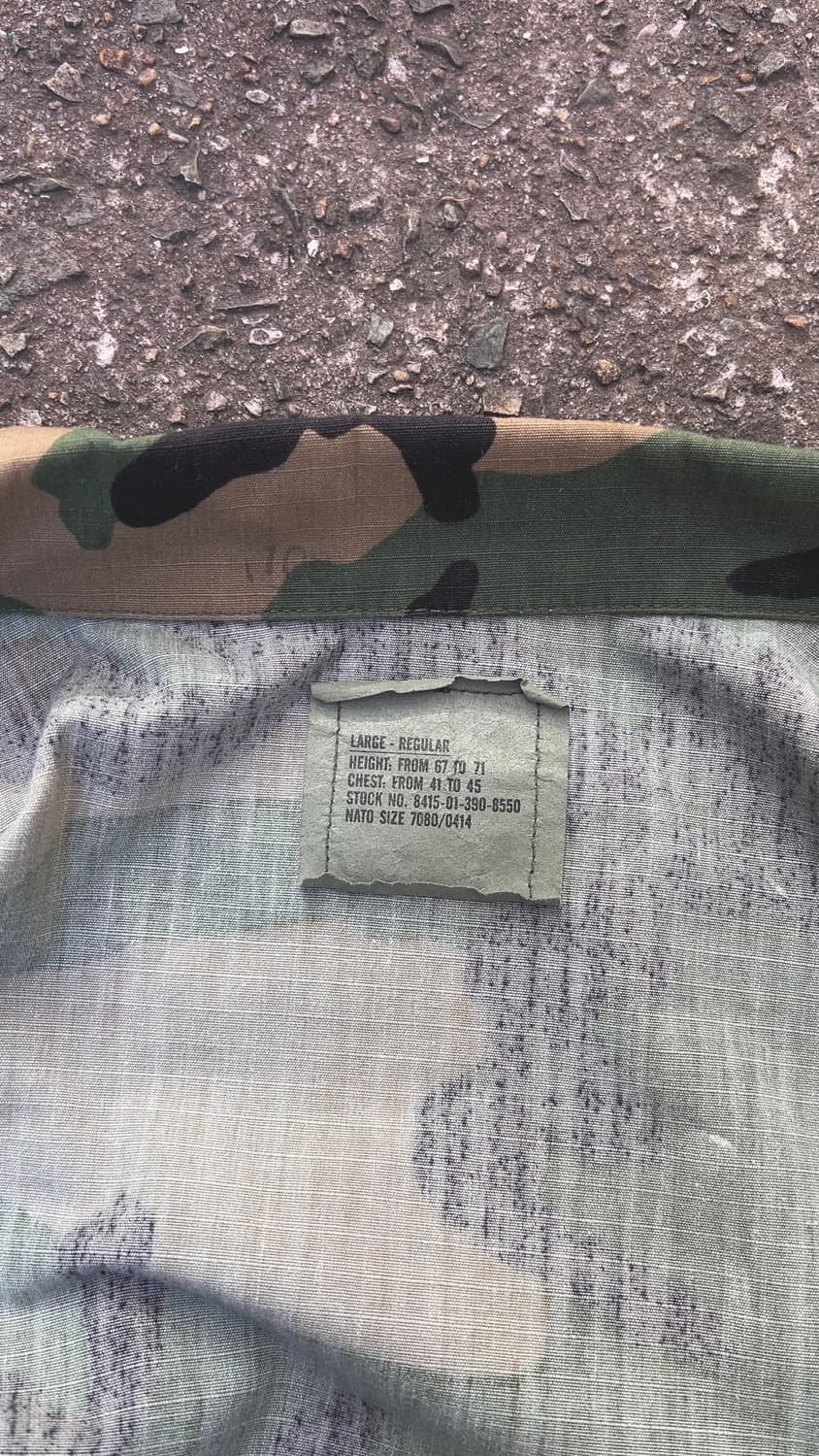[Vintage] 90s OG Woodland Bdu L-R 상품이미지5