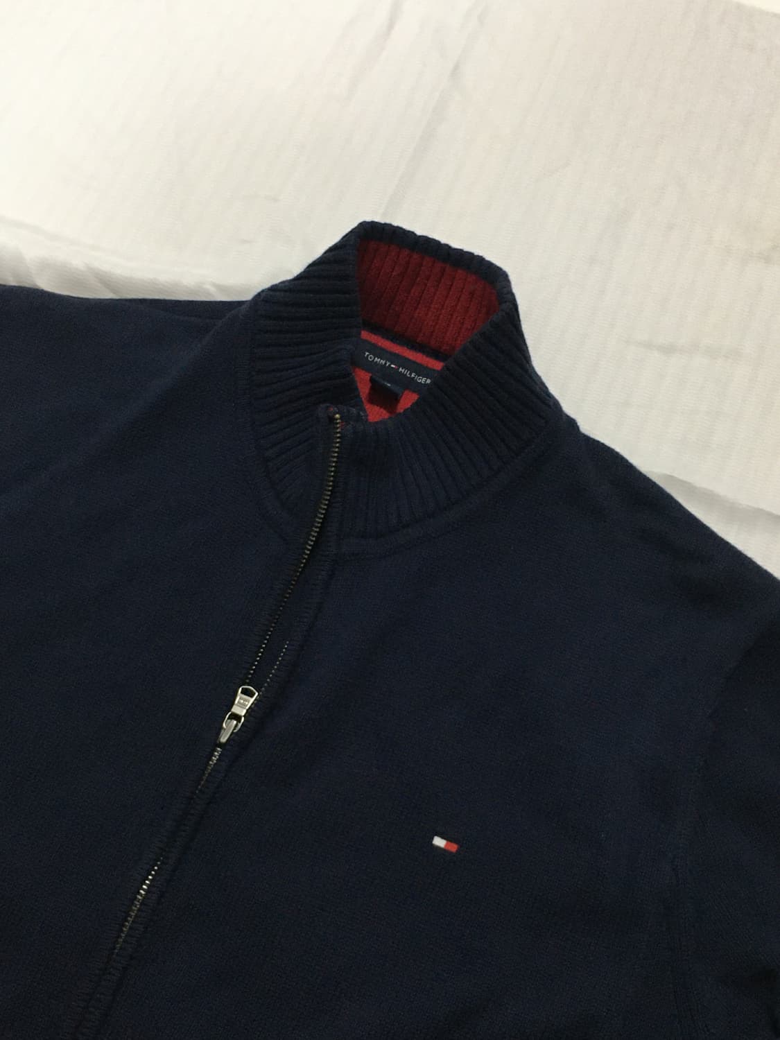 타미힐피거 니트 집업 상품이미지3