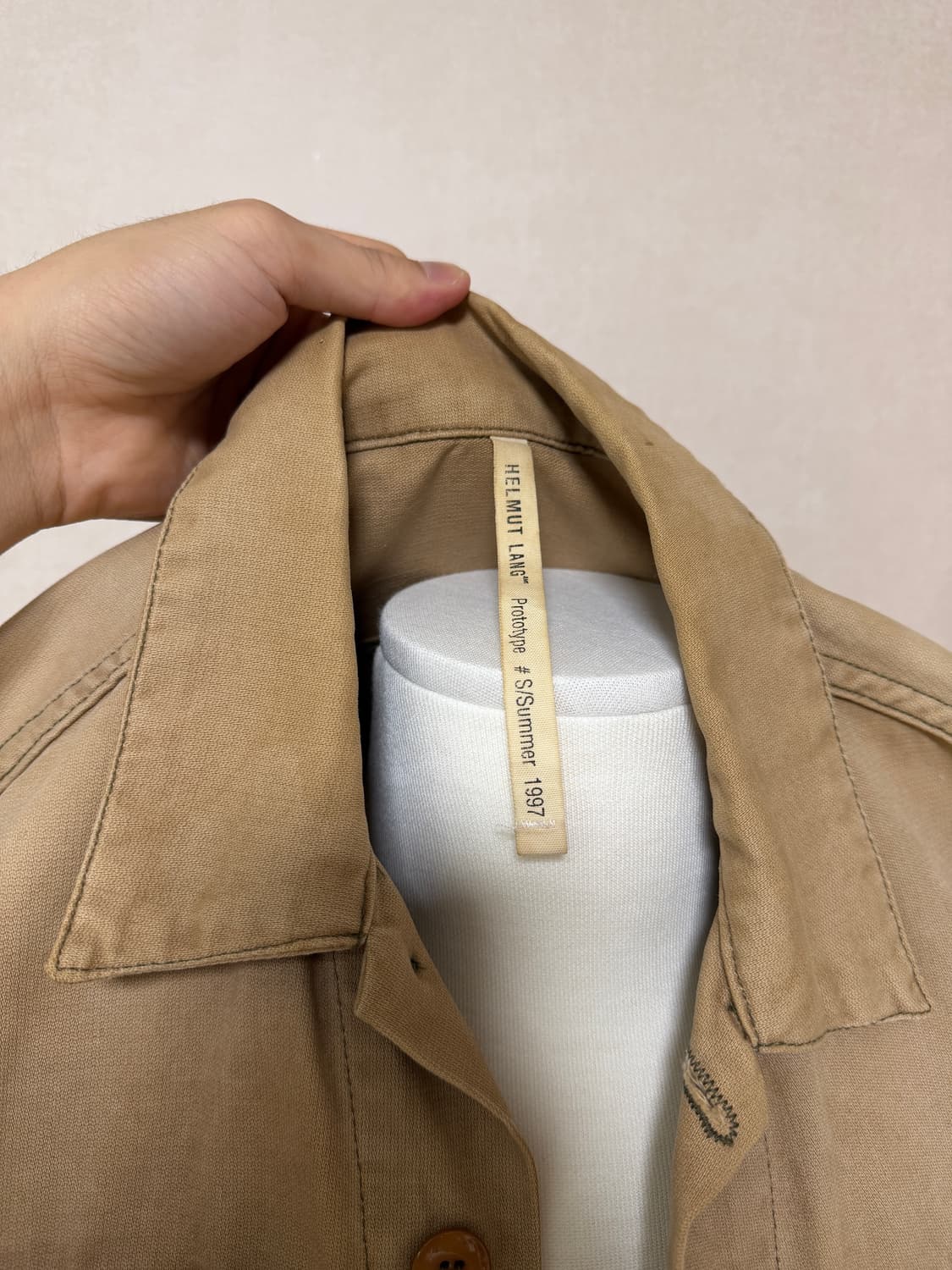 헬무트랭 1997 스트라이프 자켓 프로토타입 상품이미지4