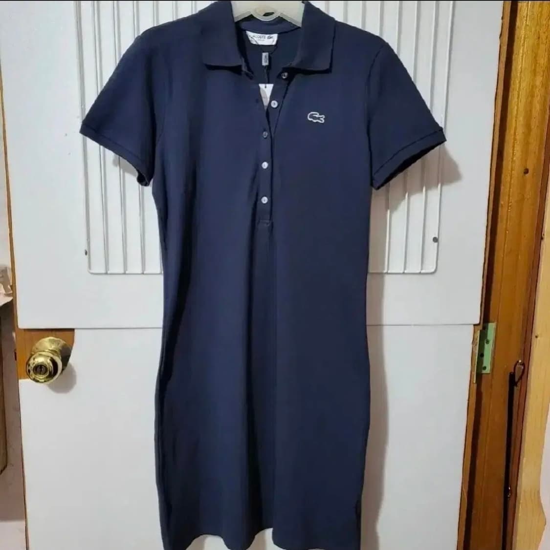 새상품 라코스테 폴로원피스 네이비 38 상품이미지4
