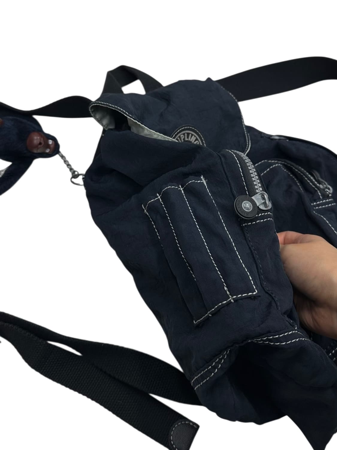 키플링 복조리 미니백팩 네이비 상품이미지6