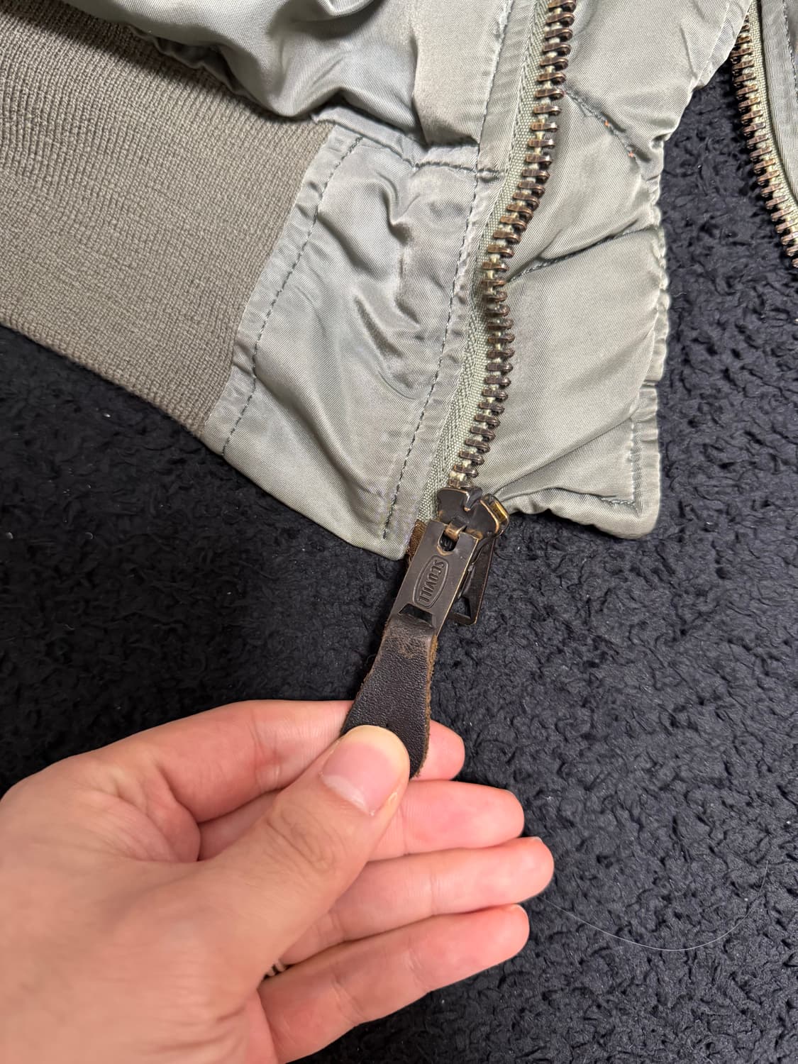 알파인더스트리 MA-1 8279D XL 정밀복각 상품이미지5