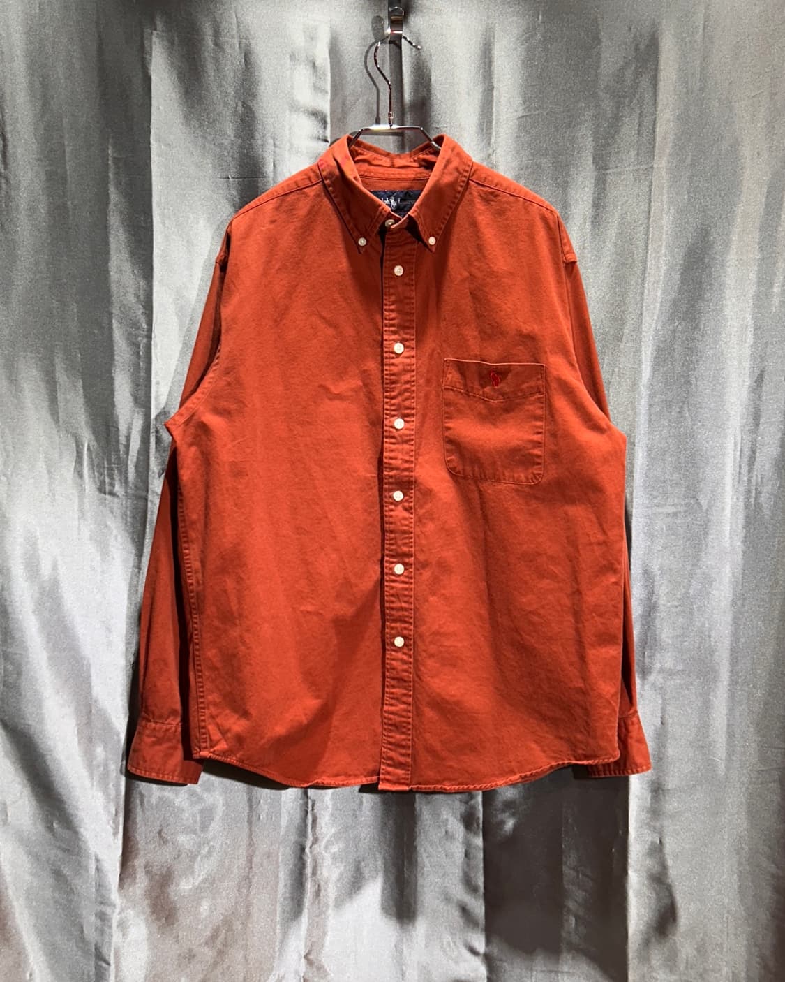 M 폴로랄프로렌 블레이크 딥오렌지 셔츠 상품이미지2