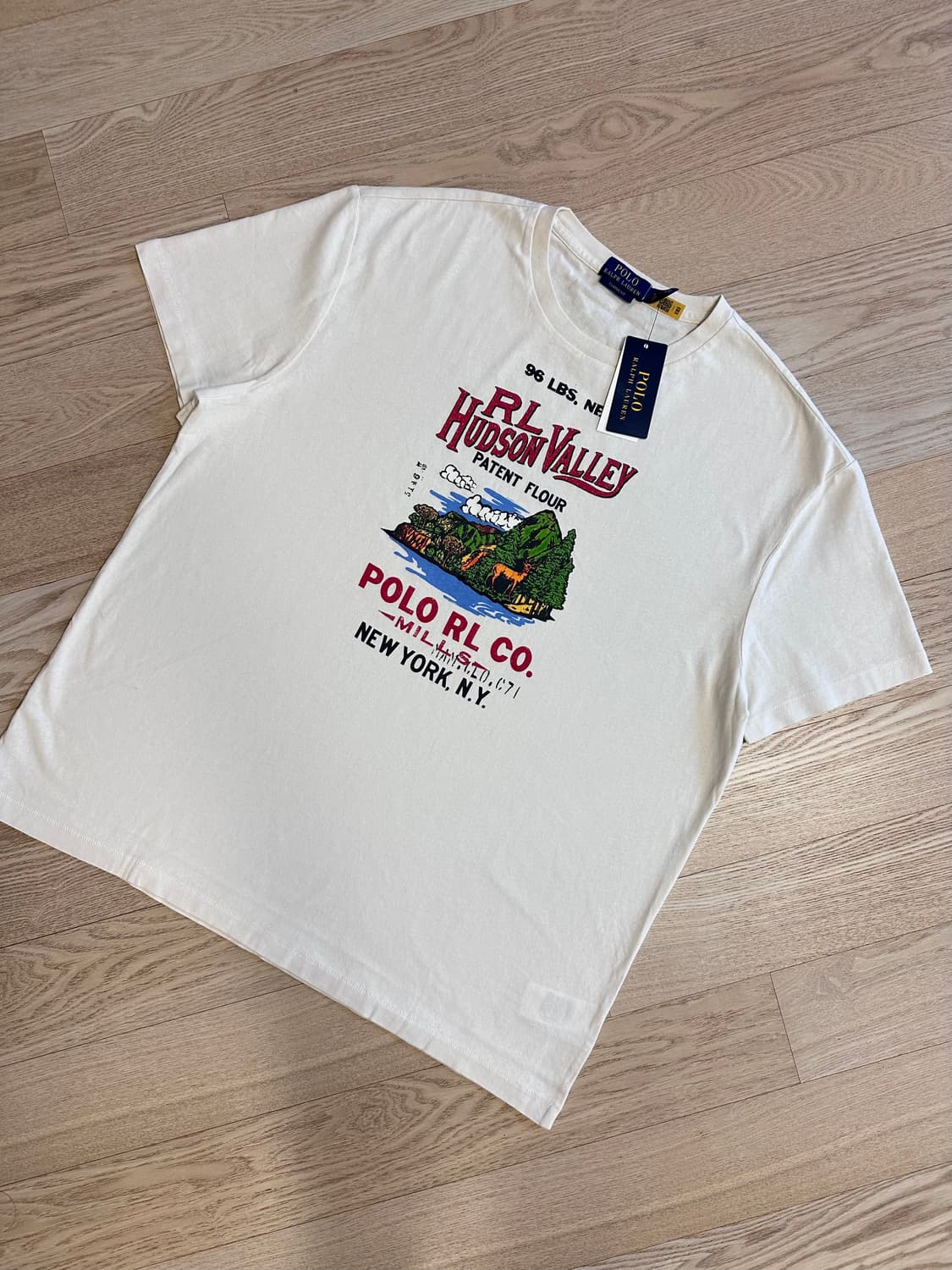 폴로 랄프로렌 RL HUDSON VALLEY 클래식핏 저지 티셔츠 L 상품이미지4