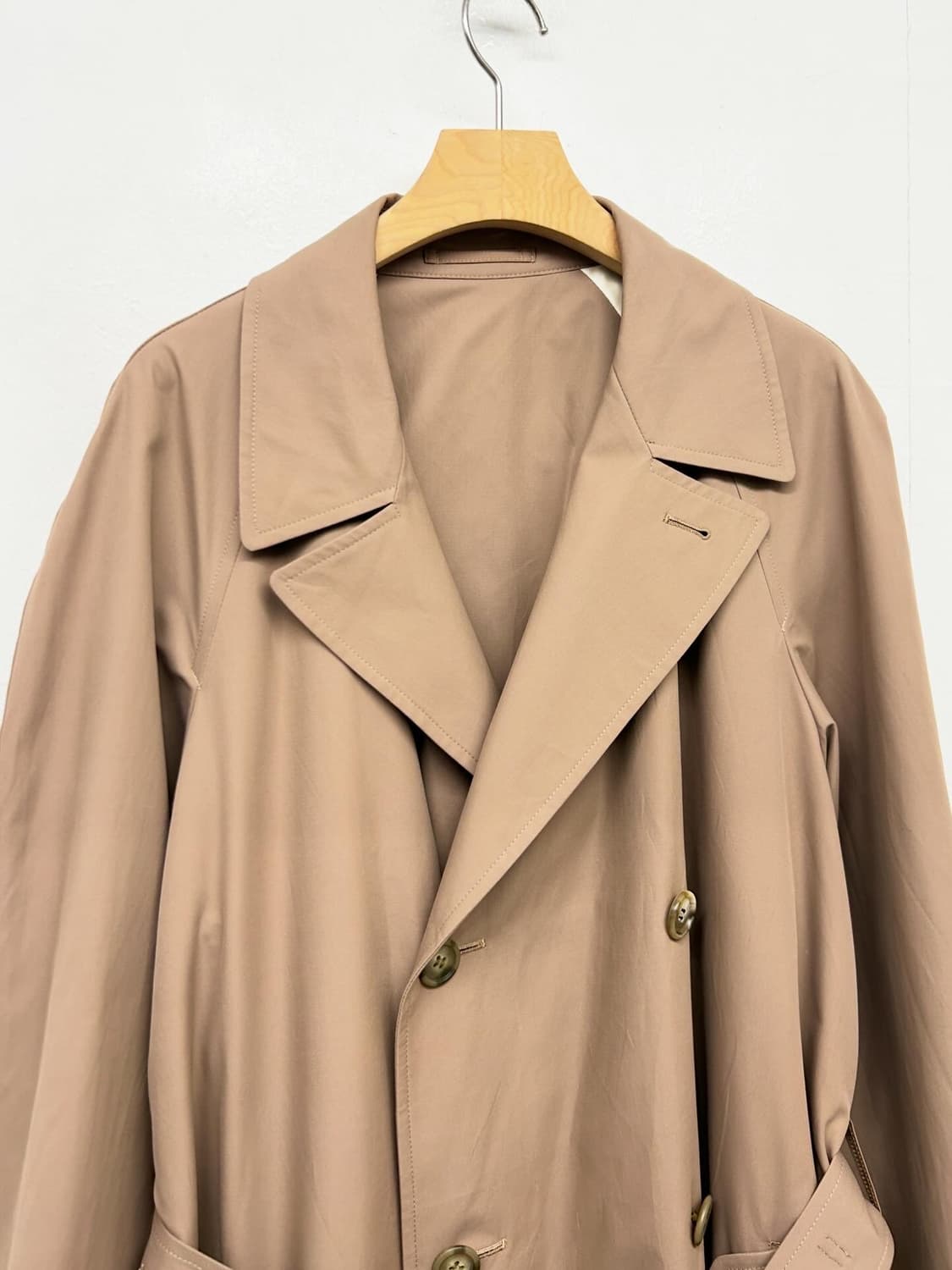 90s 요지야마모토 JR Central Railway 트렌치코트 상품이미지2