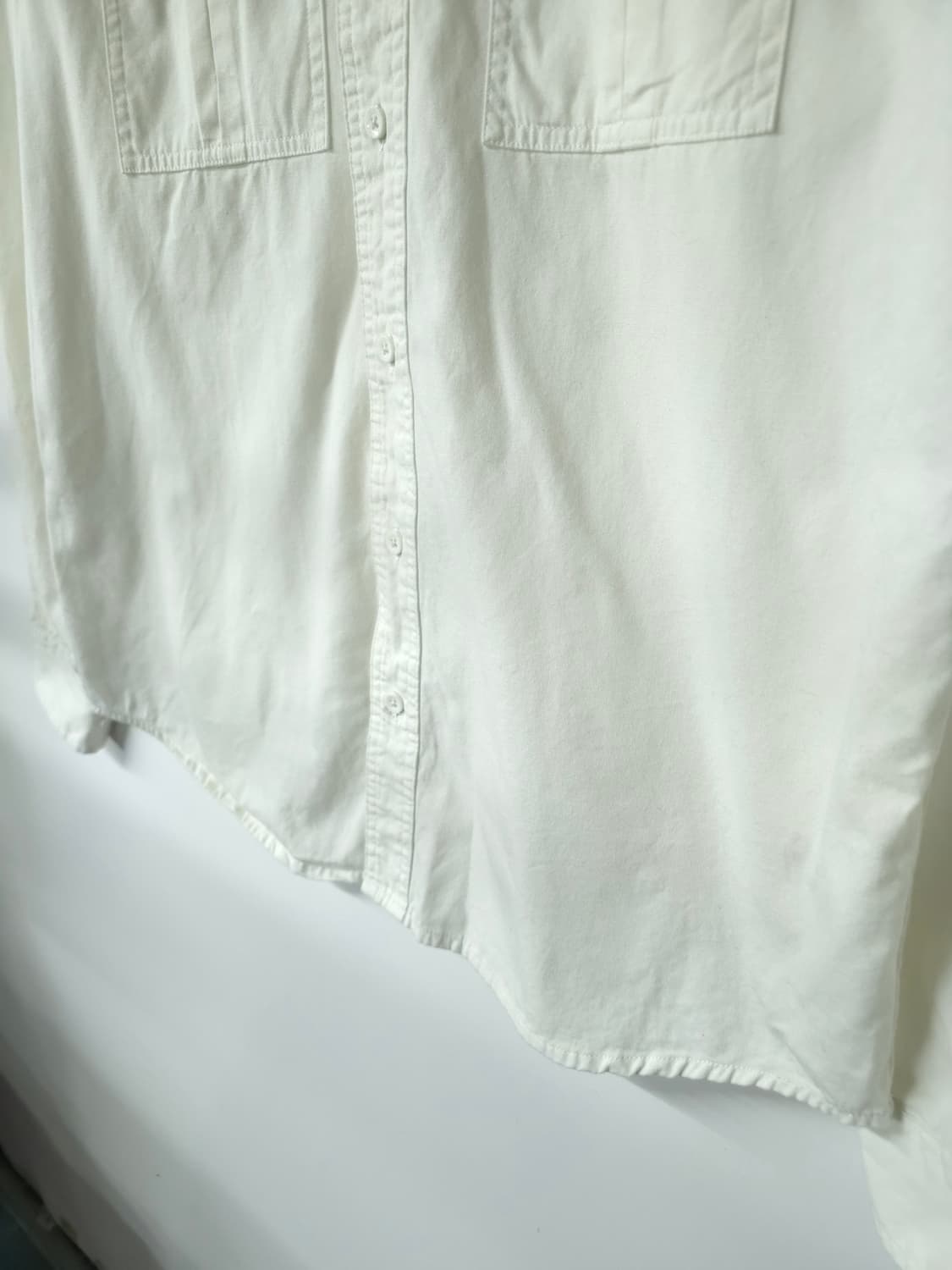 리바이스 화이트 셔츠 M 상품이미지6