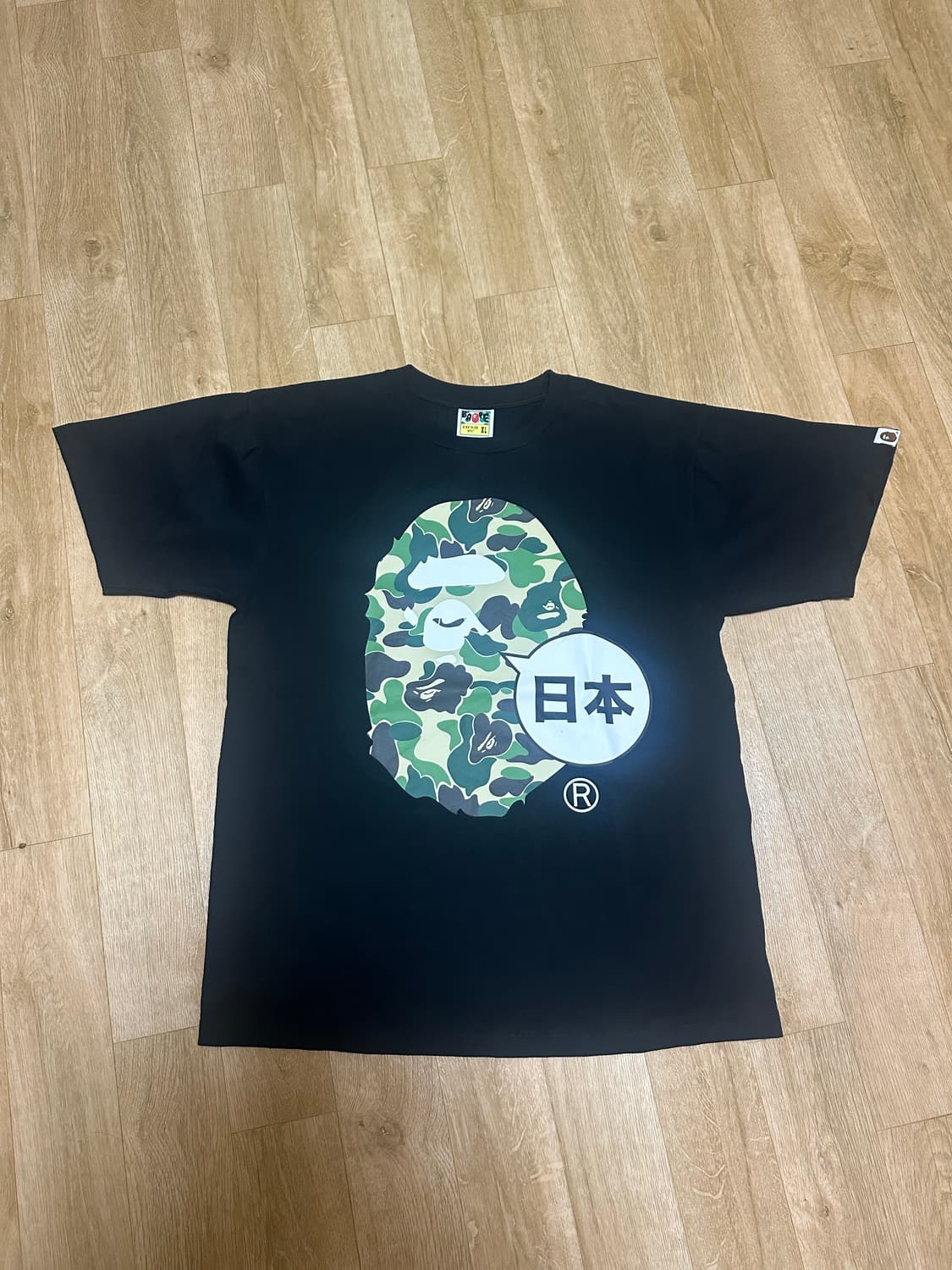 베이프 재팬 티셔츠 xl 상품이미지1