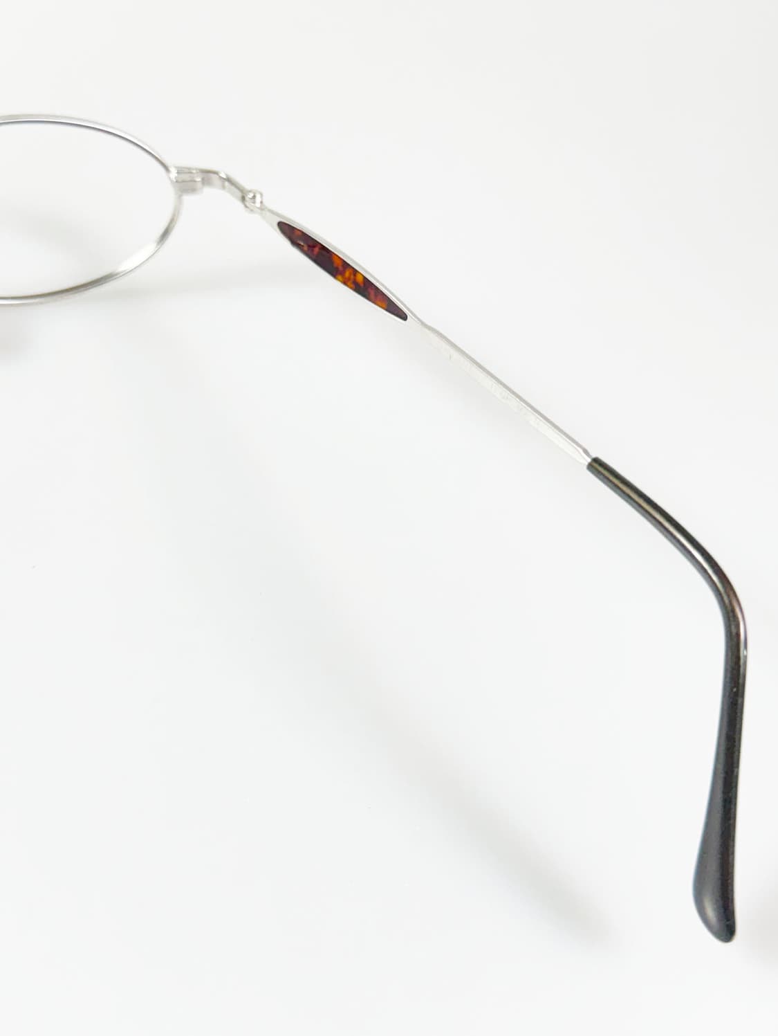 TOSCANI 실버 메탈 슬림 오벌 프레임 빈티지 안경 상품이미지6