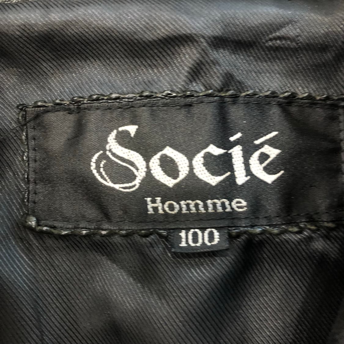 빈티지 양가죽 집업 레더 가죽 자켓 상품이미지5