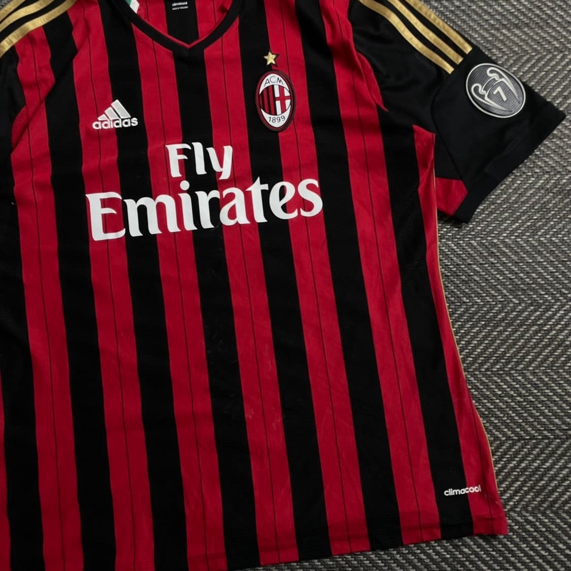 아디다스 ac밀란 13-14 시즌 리그 패치 카카 유니폼o 4405 상품이미지2