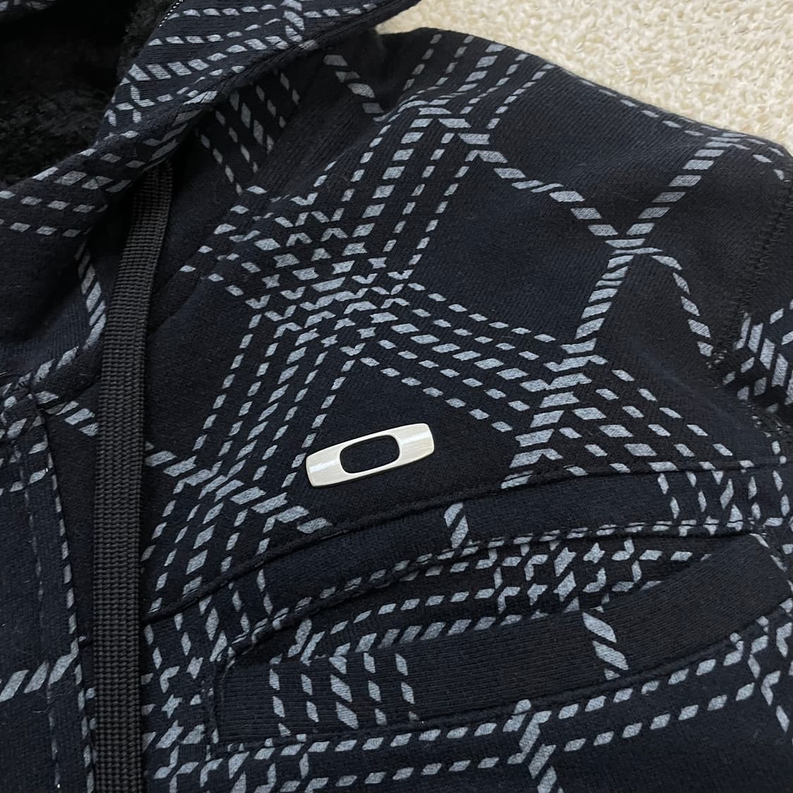 오클리 Oakley 어페럴 어센틱 체크 후드 자켓 상품이미지4