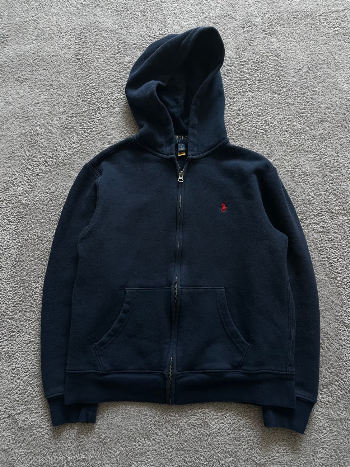 폴로 랄프로렌 후드집업 네이비 상품이미지1