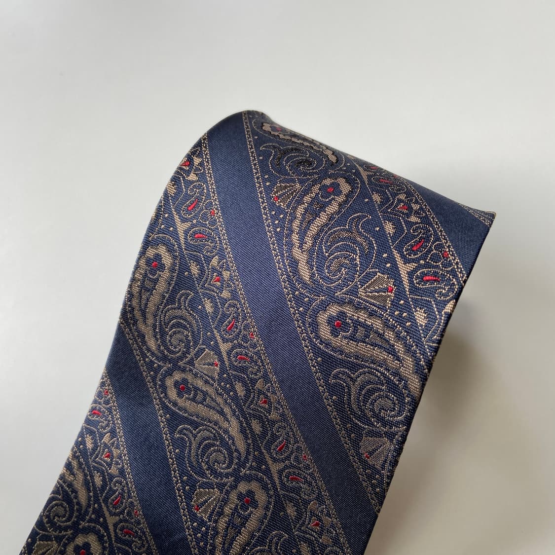CK 캘빈클라인 페이즐리 명품 정품 넥타이 상품이미지5