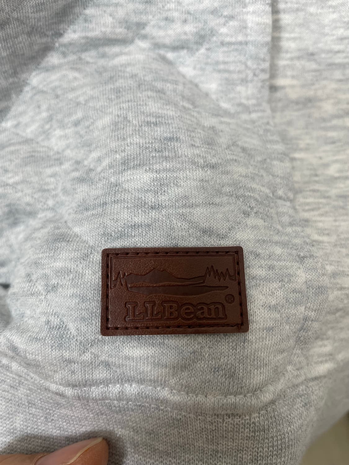 엘엘빈L.L Bean 코튼 플리스 집업 M - M40 상품이미지5