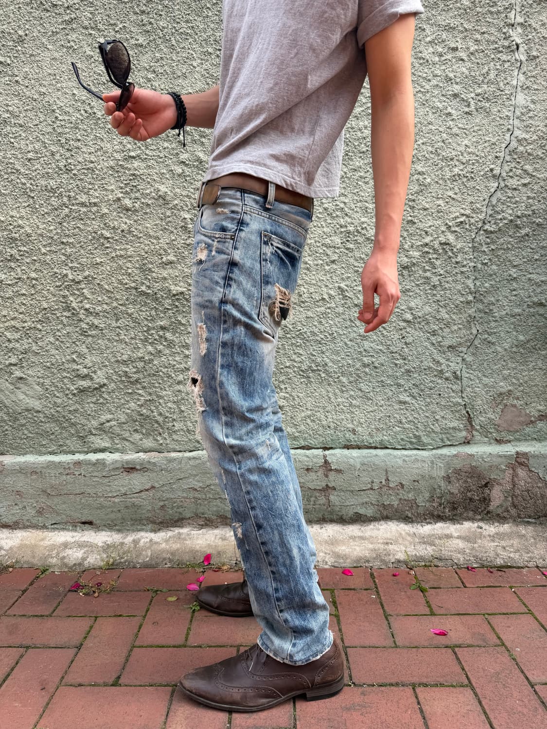 Dnsr damege denim pants 상품이미지2