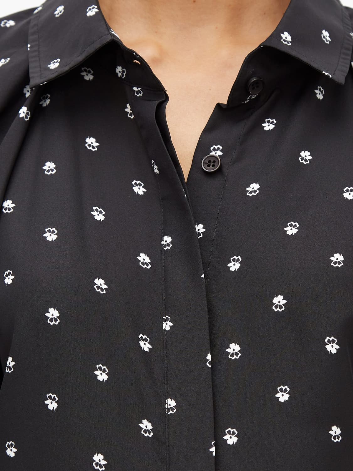 (정품)리매튜스 LEE MATHEWS 블랙 실크블라우스 상품이미지7