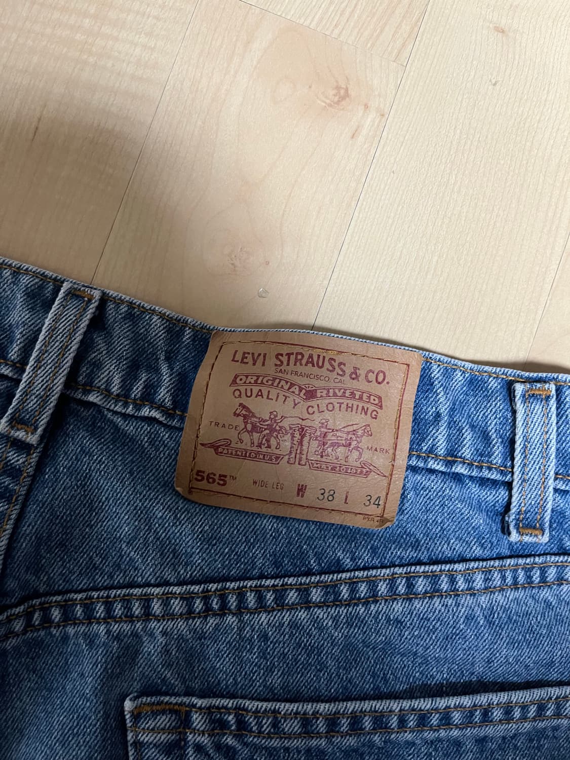[38x34] 90s 리바이스 565 made in usa 상품이미지5