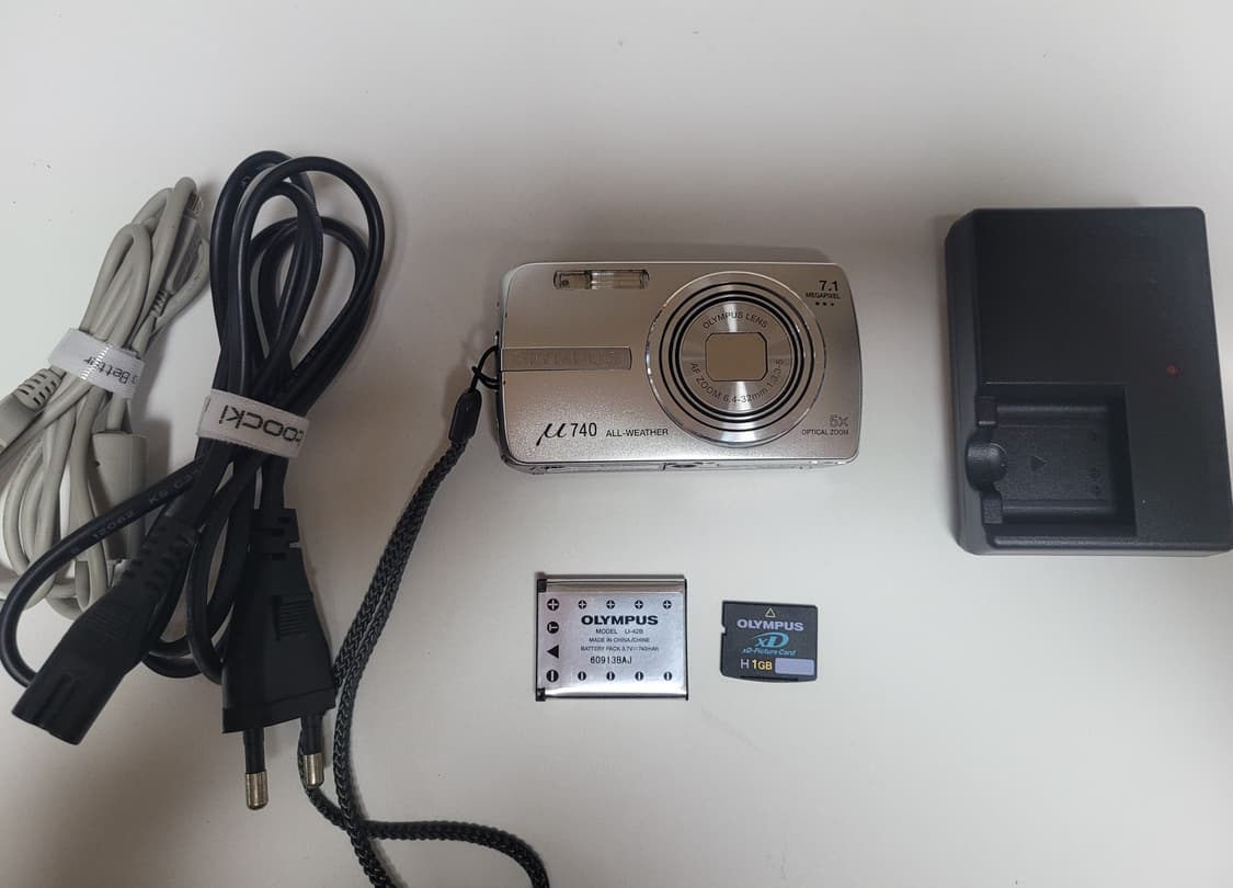 올림푸스 뮤 740 xd카드 1기가 포함. 디카 상태 상 상품이미지2