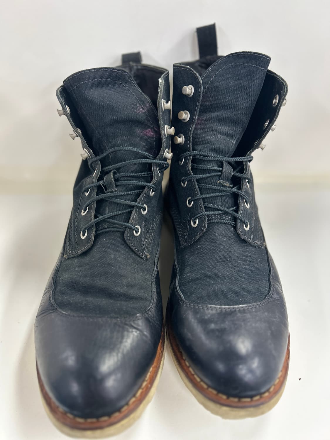 VISVIM 비즈빔  VERITUS 포크 부츠 올블랙 9.5 상품이미지10