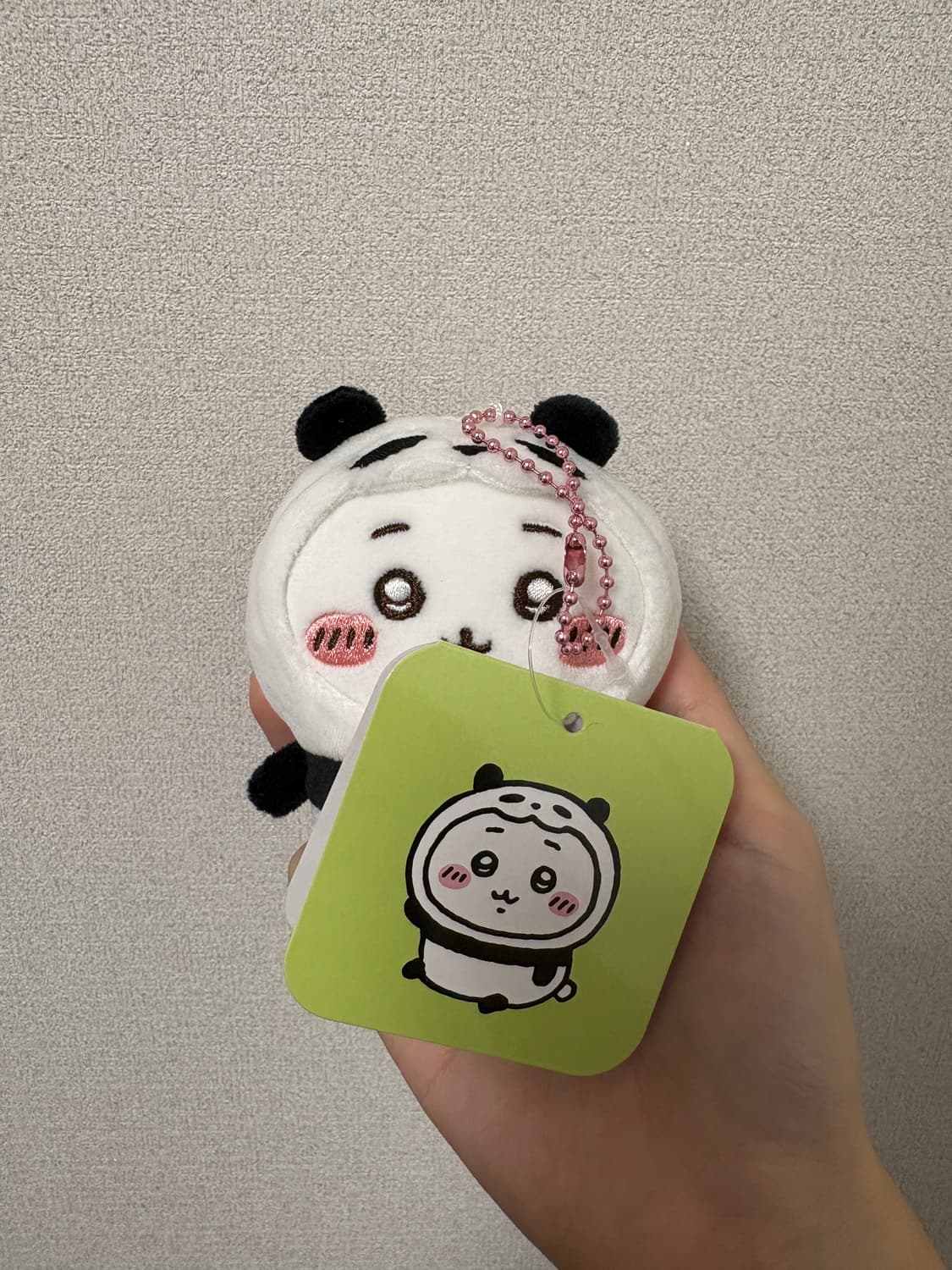 치이카와 마스코트 판다 키링 인형 팬더 상품이미지2