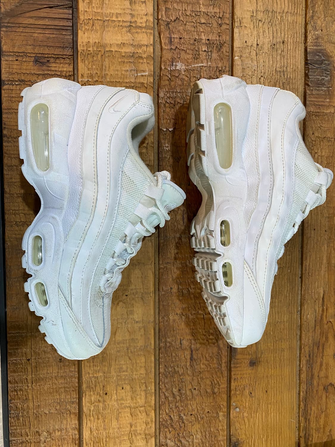 나이키 에어맥스 95 리크래프트 트리플 화이트 235 상품이미지1