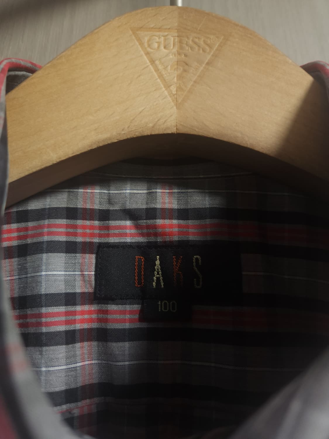 닥스 긴팔 체크셔츠, L 상품이미지3