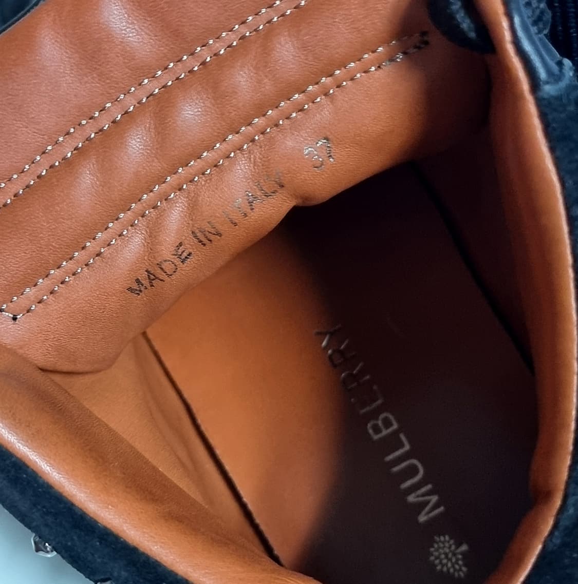 멀버리 Mulberry 스터드매치 하이탑 레더 스니커즈 (37) 새상품 상품이미지7