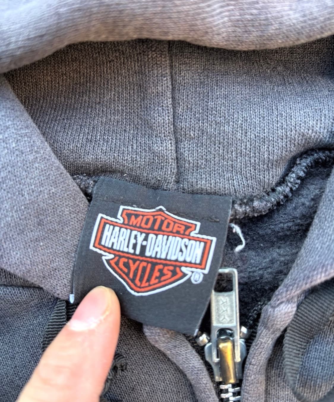 할리데이비슨 플레임 100주년 후드집업 상품이미지6