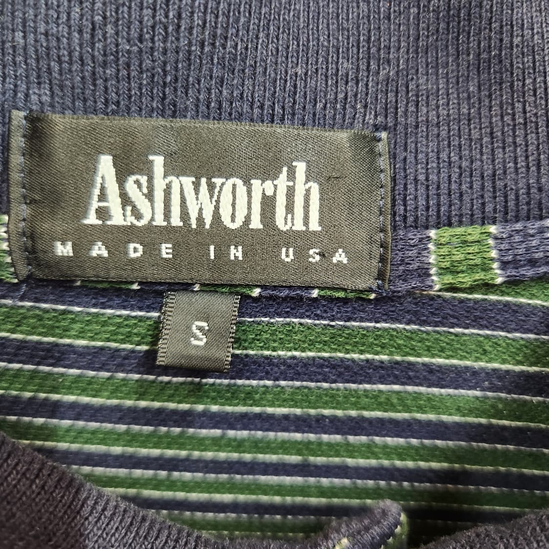 애쉬워스 Ashworth 스트라이프 빈티지 롱슬리브 L 상품이미지6