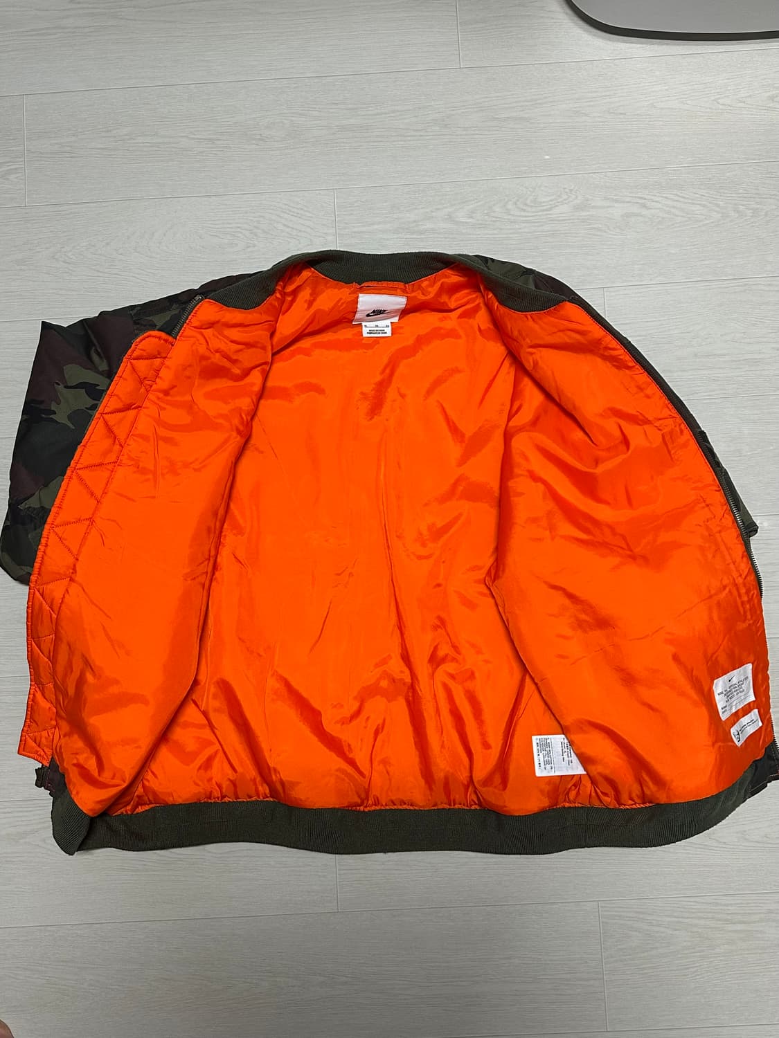 나이키 라이프 우븐 MA-1자켓 XL 상품이미지3