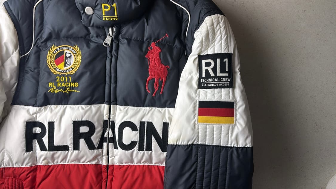 폴로 레이싱 패딩 상품이미지4