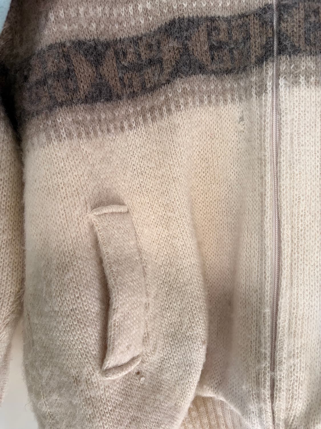 니트 울 자켓 XL 상품이미지7