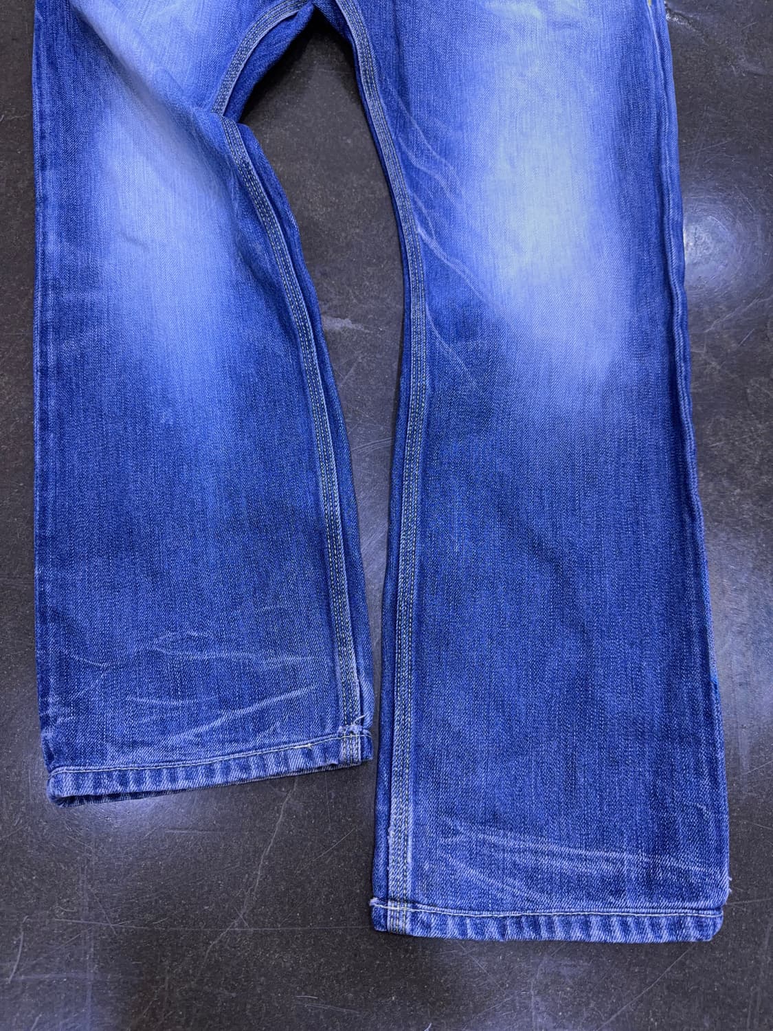 디젤 크룰리 빈티지 워싱 데미지 워싱 데님팬츠 31 상품이미지5